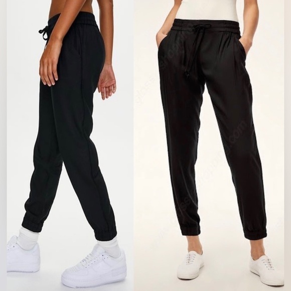Talula Pants - Aritzia Talula Black Womens Size Medium Los Feliz Jogger Pant